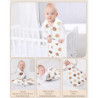 Lilian&Gema Schlafsack Baby 2.5 TOG Baumwolle Winterschlafsack Baby Warm Baby Schlafsack Weich Baby Schlafsack Neugeboren Sch