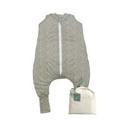 molis&co - Baby schlafsack mit Füßen und Socke - Ideal für den Winter - Babyschlafsack mit Beinen 2,5 tog - 100% Baumwolle  O