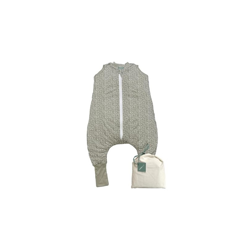 molis&co - Baby schlafsack mit Füßen und Socke - Ideal für den Winter - Babyschlafsack mit Beinen 2,5 tog - 100% Baumwolle  O