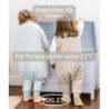 molis&co - Baby schlafsack mit Füßen und Socke - Ideal für den Winter - Babyschlafsack mit Beinen 2,5 tog - 100% Baumwolle  O