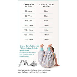 schlummersack Baby Winter Schlafsack mit Füßen Bio Baumwolle 3.5 Tog 80 cm Polarfreunde | Schlafsack mit Beinen und verlänger