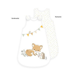 Herding Baby Best Baby-Schlafsack, Waldfreunde-Motiv, 70 x 45 cm, Seitlich umlaufender Reißverschluss und Druckknöpfe