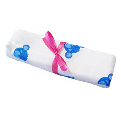 Set ALVI Baby Mäxchen Außensack Schlafsack & Windel Blaubär | Ganzjahresschlafsack mitwachsend | Leichter Babyschlafsack mitw