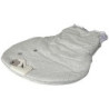 Sterntaler Schlafsack Schaf Stanley für Babys, Reißverschluss und Knöpfe, Größe: 50/56, Grau