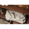 Jollein Schlafsack Baby - Animals, Olive Green - 110 cm - Baumwolle - 2.0 bis 3.0 Tog - Abnehmbare Ärmel - Baby Schlafsack - 