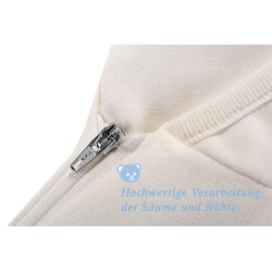 Alvi Baby Mäxchen Außensack Exklusiv I Baby-Schlafsack mitwachsend & atmungsaktiv I Kinderschlafsack waschbar I leichter Schl