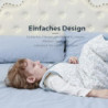 Mosebars Schlafsack mit Füßen Ganzjährig Baby Schlafsack Winter 2.5 Tog Reine Baumwolle Schlafsack Verschiedene Größen Herbst