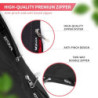 QEZER Schlafsack Winter Outdoor Warmer Daunenschlafsack -3°C bis -18C° Leichter Deckenschlafsack für Camping, Wandern und Tre
