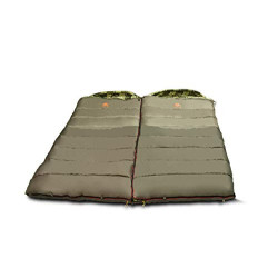 Alexika Canada Plus Schlafsack – warm, bequem, rechteckig, ganzjährig Deckenschlafsack für Erwachsene und Familien Outdoor Ca