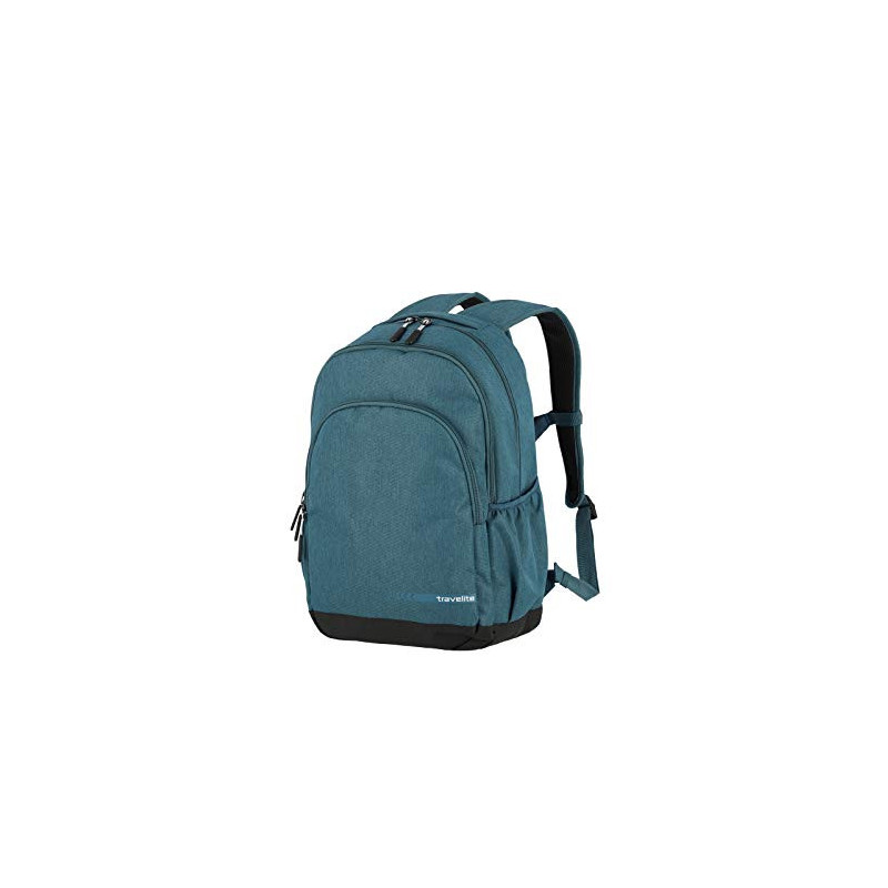 Travelite Handgepäck Rucksack mit gepoltertem Laptopfach, Laptop Rucksack 15,6 Zoll, KICK OFF, Tagesrucksack für Urlaub und S Travelite Handgepäck Rucksack mit gepoltertem Laptopfach, Laptop Rucksack 15,6 Zoll, KICK OFF, Tagesrucksack für Urlaub und S