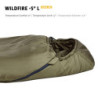 Wechsel Mumienschlafsack Wildfire -5°C Outdoor 4 Jahreszeiten Winter Schlafsack L