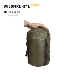 Wechsel Mumienschlafsack Wildfire -5°C Outdoor 4 Jahreszeiten Winter Schlafsack L