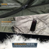 AKmax Mumienschlafsack Winter Schlafsack Für Erwachsene Und Militär, Schlafsack Outdoor, 4Jahreszeiten, Ultraleichter Camping
