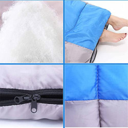 Schlafsack, Camping-Schlafsack, Leichter 4-Jahreszeiten-Rucksack-Schlafsack mit warmem und kaltem Umschlag for Outdoor-Reisen