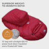 Hyke & Byke Quandary -10 Grad Daunenschlafsack für Wanderungen und Camping – Schlafsack Winter – Schlafsack Leicht – Schlafsa