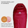 Hyke & Byke Quandary -10 Grad Daunenschlafsack für Wanderungen und Camping – Schlafsack Winter – Schlafsack Leicht – Schlafsa