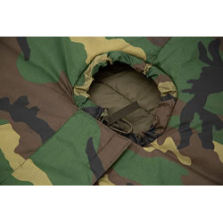 Carinthia Defence 4 185 M Hochleistungs-Winterschlafsack Schlafsack für Temperaturen bis -15°C Woodland