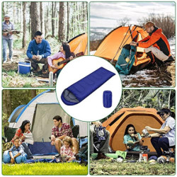 MYJASZZV Camping-Schlafsäcke Schlafsack für Erwachsene, Einzelbett, 3 Jahreszeiten, Frühling, Winter, wasserdicht, Camping, l