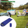 MYJASZZV Camping-Schlafsäcke Schlafsack für Erwachsene, Einzelbett, 3 Jahreszeiten, Frühling, Winter, wasserdicht, Camping, l