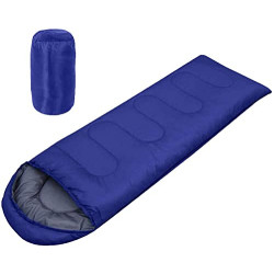 MYJASZZV Camping-Schlafsäcke Schlafsack für Erwachsene, Einzelbett, 3 Jahreszeiten, Frühling, Winter, wasserdicht, Camping, l