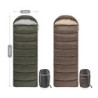 NGYYIO Schlafsack Schlafsack Ultralight Baumwolle Winterschlafsack Leichte wasserdichte Schlafsack Outdoor Camping Schlafsack