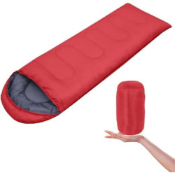 LQDSADRT Camping-Schlafsäcke Schlafsäcke für Erwachsene Bequemer 3-Jahreszeiten-Schlafsack Verdickter Winterschlafsack für Ki