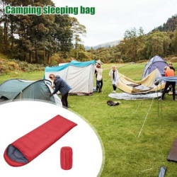 LQDSADRT Camping-Schlafsäcke Schlafsäcke für Erwachsene Bequemer 3-Jahreszeiten-Schlafsack Verdickter Winterschlafsack für Ki