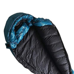Omenluck 1 x Gänsedaunen-Winter-Schlafsack für Camping Zubehör, Rucksackreisen, Wandern