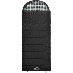 normani 4-in-1-Funktion Extrem Outdoor Schlafsack Antarctica aus Nylon Rip-Stop mit 500 + 250 g/m² Hollow Fiber Füllung 220