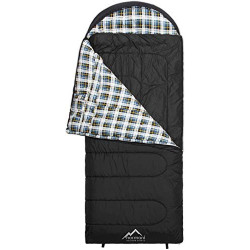normani 4-in-1-Funktion Extrem Outdoor Schlafsack Antarctica aus Nylon Rip-Stop mit 500 + 250 g/m² Hollow Fiber Füllung 220