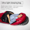 AEGISMAX Ultra Future Series Lightweight 10D 800FP Ultra Dry Down Sleeping Bag Winter Ultralight Camping Hiking Sleeping Bag 