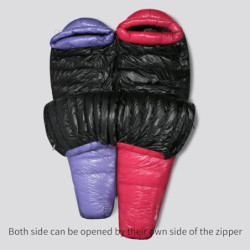 AEGISMAX Ultra Future Series Lightweight 10D 800FP Ultra Dry Down Sleeping Bag Winter Ultralight Camping Hiking Sleeping Bag 