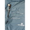 Grüezi bag Biopod Down Hybrid Ice Cold 180 Warmer Winter Schlafsack, 230 x 82 cm, bis Körpergröße 180 cm, Tkomf -5°C/Tlim -12