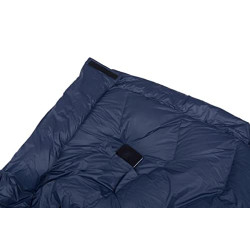 Grüezi bag Biopod DownWool Ice 200 Ice Winter-Schlafsack Winter/Herbst, 230x85cm, bis Körpergröße 200cm, Tkomf -1°C/Tlim -8°C