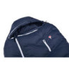 Grüezi bag Biopod DownWool Ice 200 Ice Winter-Schlafsack Winter/Herbst, 230x85cm, bis Körpergröße 200cm, Tkomf -1°C/Tlim -8°C