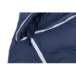 Grüezi bag Biopod DownWool Ice 200 Ice Winter-Schlafsack Winter/Herbst, 230x85cm, bis Körpergröße 200cm, Tkomf -1°C/Tlim -8°C