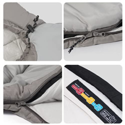 Schlafsack, Camping-Schlafsack, Herbst/Winter, warme Rucksack-Schlafsäcke for Erwachsene, Outdoor-Camping-Wanderausrüstung fo