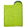 Y by Nordisk Daunen Decken Schlafsack Tension Brick 600 Winter Lang Leicht -20 Grad C L, Scarab/Lime