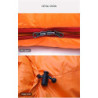 Winter-Ultraleicht-Thermal-Schlafsack für Erwachsene, Mumie, 95% weiße Gänsedaunen, W/Kompressionspackung für Rucksackreisen,