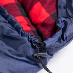 PALLYGO 0 Grad Schlafsack Baumwolle Flanell Schlafsäcke für Erwachsene Kaltes Wetter Camping Winter Zero Grad Warmes Wetter G