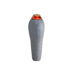 Schlafsäcke Winter-Gänsedaunenschlafsack, 20D Nylon, wasserdicht, warm, tragbar, für Reisen und Camping  Grau, Einheitsgröße 