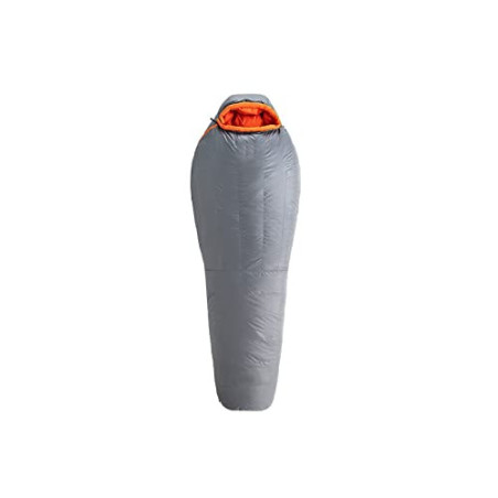 Schlafsäcke Winter-Gänsedaunenschlafsack, 20D Nylon, wasserdicht, warm, tragbar, für Reisen und Camping  Grau, Einheitsgröße 