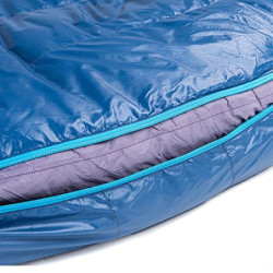Schlafsäcke Winter-Gänsedaunenschlafsack, 20D Nylon, wasserdicht, warm, tragbar, für Reisen und Camping  Grau, Einheitsgröße 