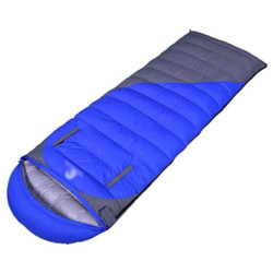 Schlafsack Outdoor Camping Winter Dick Tragbar Minus 10-20- 30 Grad Outdoor Camping für Erwachsene  Farbe: Blau, Größe: 1500 