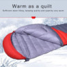 Schlafsack Outdoor Camping Winter Dick Tragbar Minus 10-20- 30 Grad Outdoor Camping für Erwachsene  Farbe: Blau, Größe: 1500 