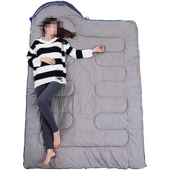 Camping-Schlafsäcke Schlafsack Camping Warmer Schlafsack Outdoor Erwachsene Camping Schlafen Winter Baumwolle Reiseschlafsack