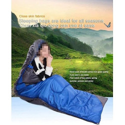 Camping-Schlafsäcke Schlafsack Camping Warmer Schlafsack Outdoor Erwachsene Camping Schlafen Winter Baumwolle Reiseschlafsack
