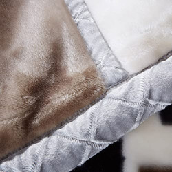 LGYKUMEG Covers und Plaids Double Cover Dicke doppelte Heißabdeckung Studentenwohnheim Single Winter Cover Fleece Fleece, hei