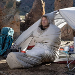 Schlafsäcke Camping Wanderschlafsack Tragbarer Herbst-Winter-Verdickungs-Wärme-Kälteschutz-Baumwollschlafsack