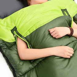 MYJASZZV Schlafsack Ultraleicht Schlafsack Camping Umschlag Schlafsack Winter Outdoor Schlafsack Bett Schlafsack Liner